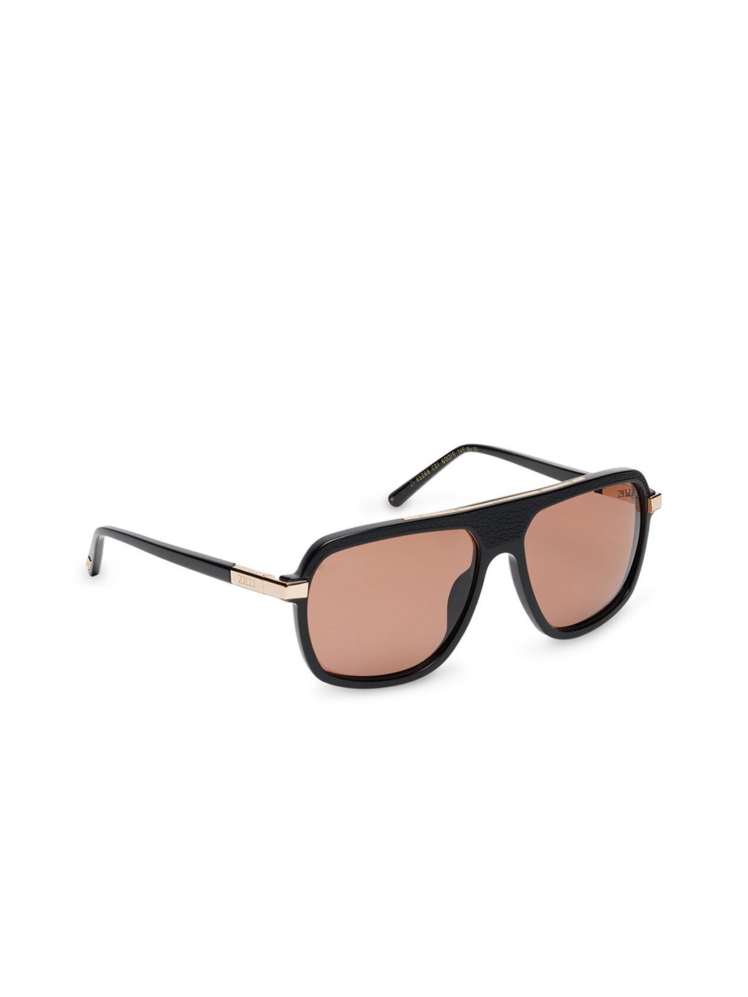 ZILLI Men Square Sunglasses with UV Protected Lens ZI65066 C01