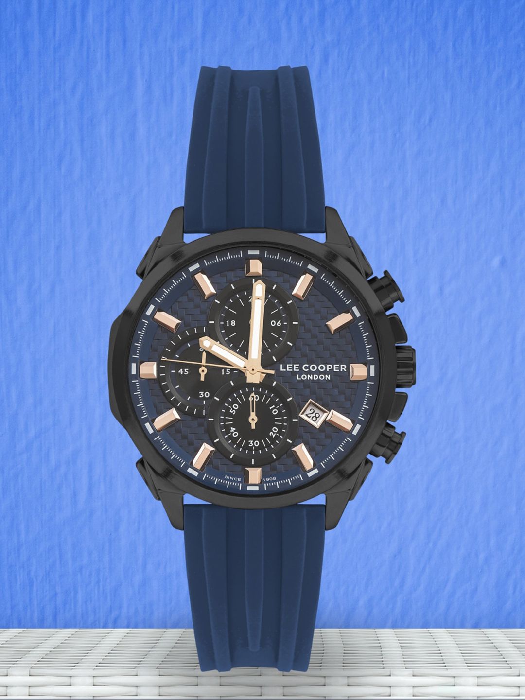 Buy Lee Cooper Men Brass Dial Analogue Chronograph Watch LC07253