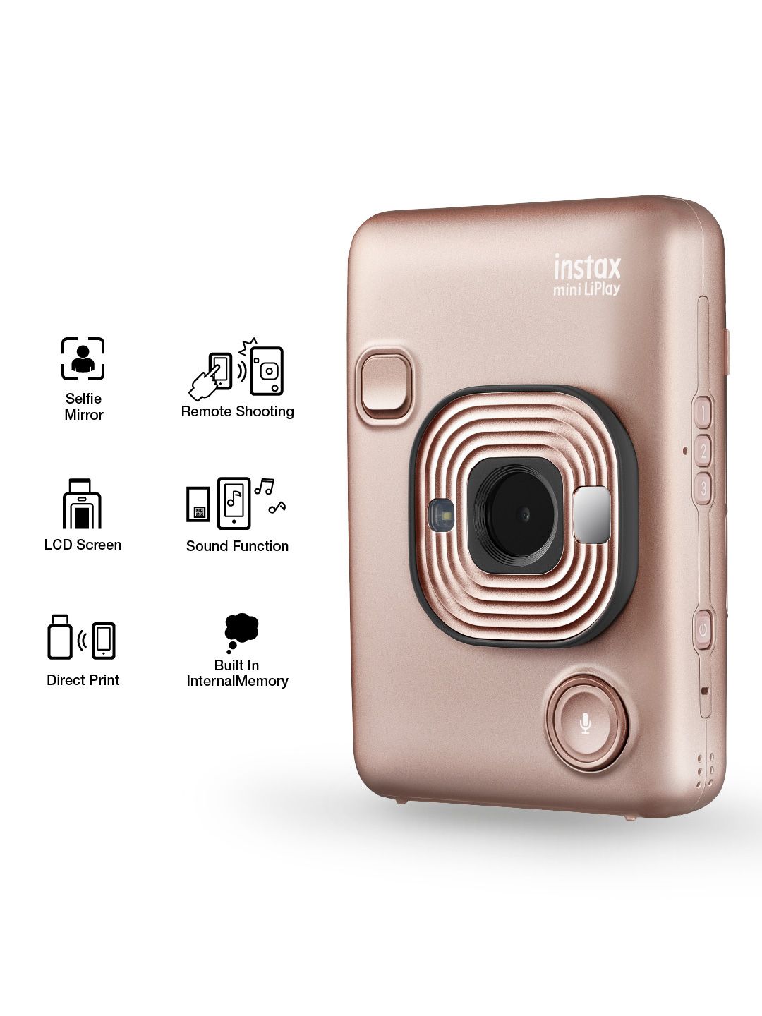 Buy FUJIFILM Instax Mini LiPlay Hybrid Instant Camera - Cameras
