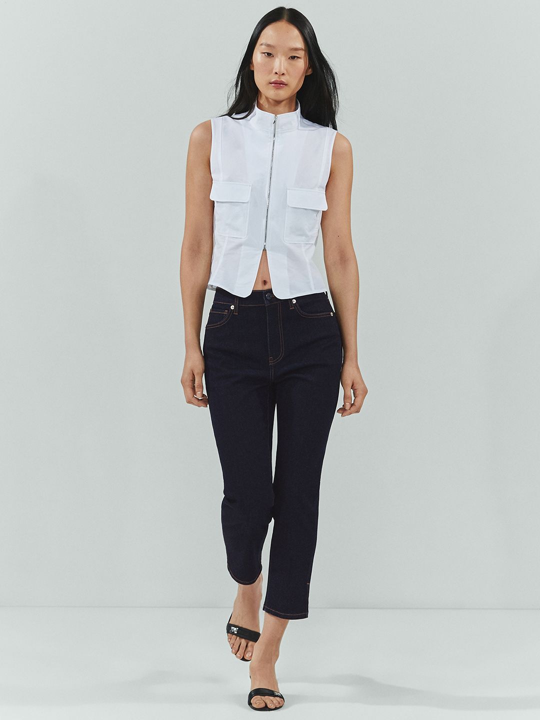 Heritage Slim Fit High-Rise Stretchable Jeans