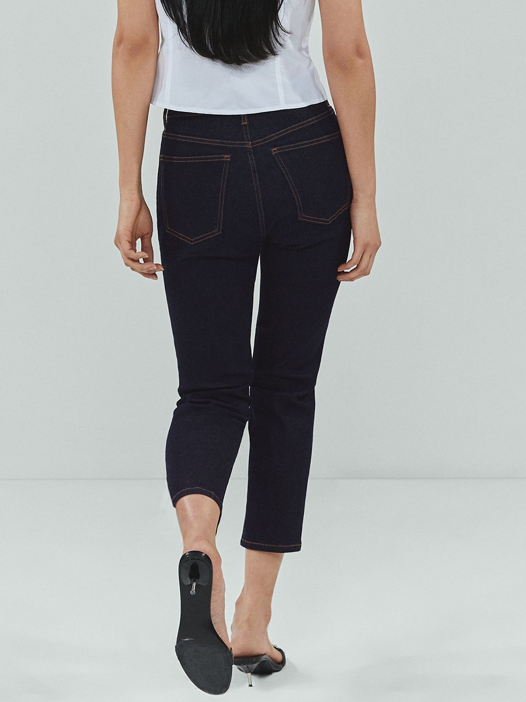Heritage Slim Fit High-Rise Stretchable Jeans
