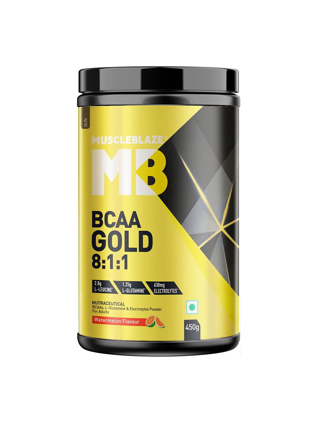 MuscleBlaze MuscleBlaze BCAA Gold Watermelon Flavour-450 gms