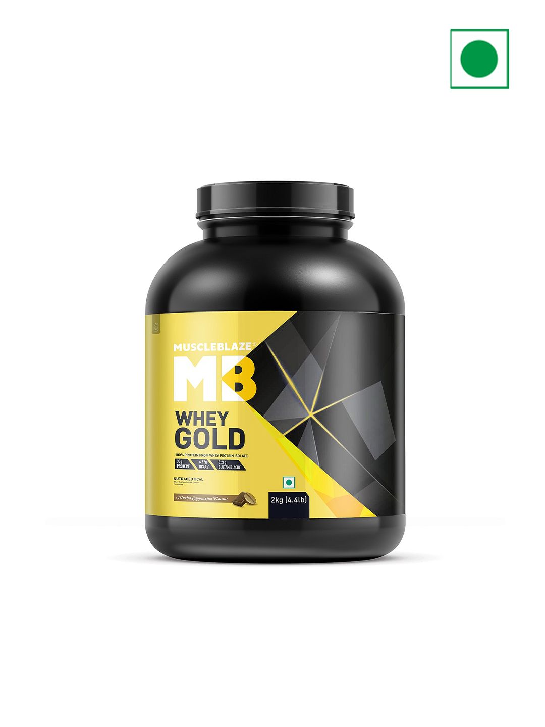 MuscleBlaze MuscleBlaze Whey Gold 100% Mocha Cappucino- 2 Kg