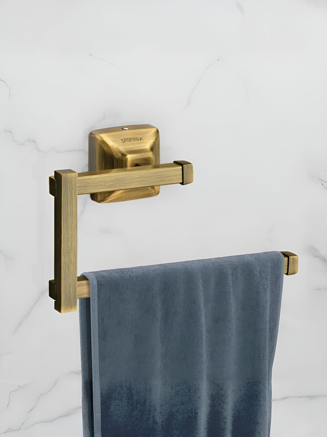Plantex Brown Stainless Steel Matte Finished Towel Holder