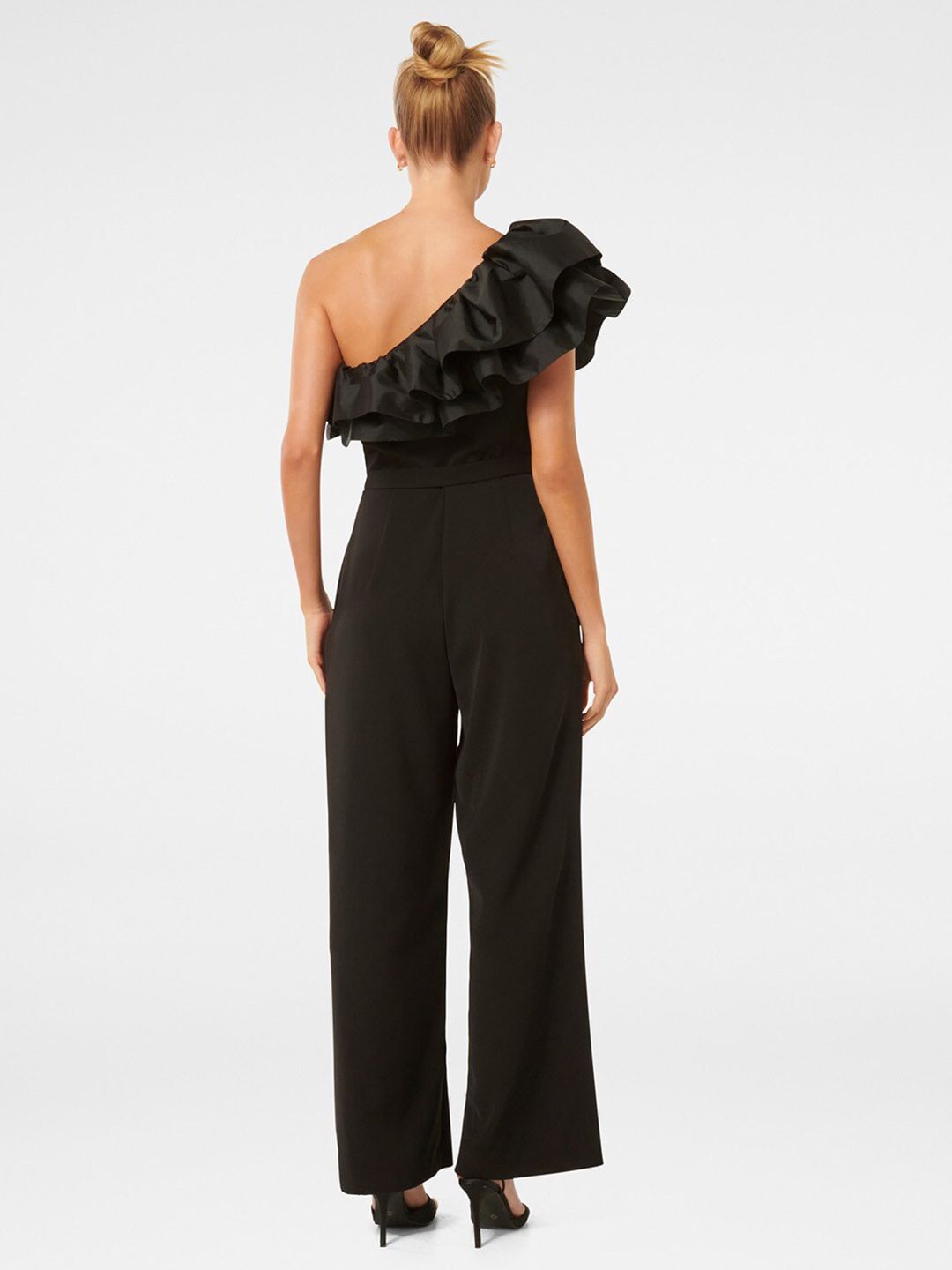 One Shoulder Basic Jumpsuit