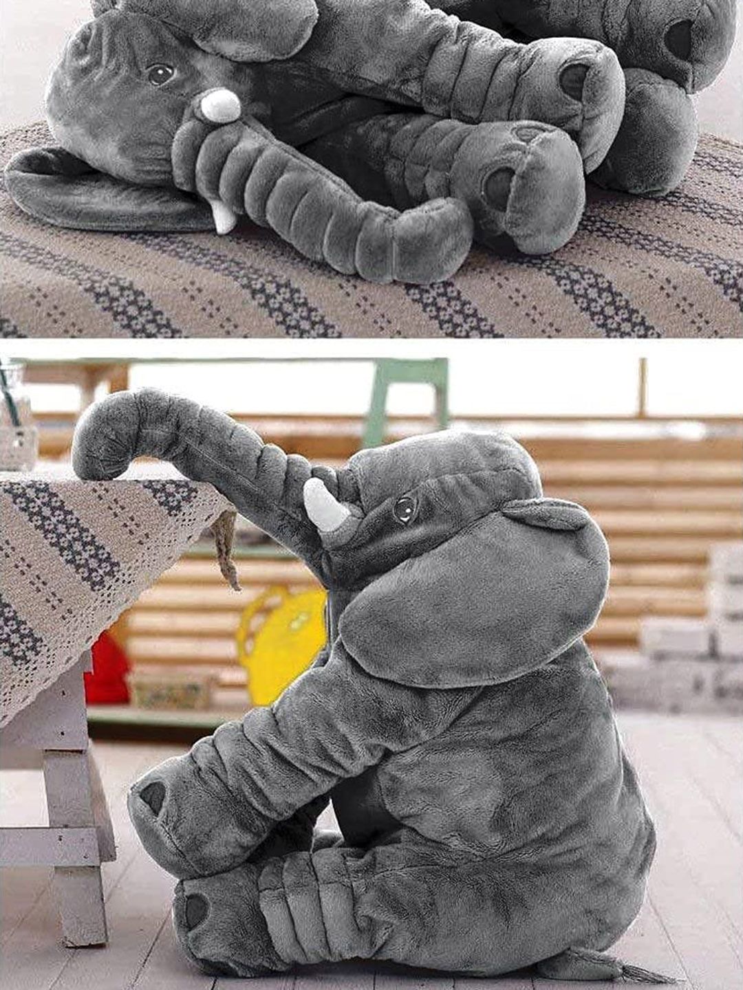DearJoy Kids Big Size Stuffed Animal Elephant Soft Toy