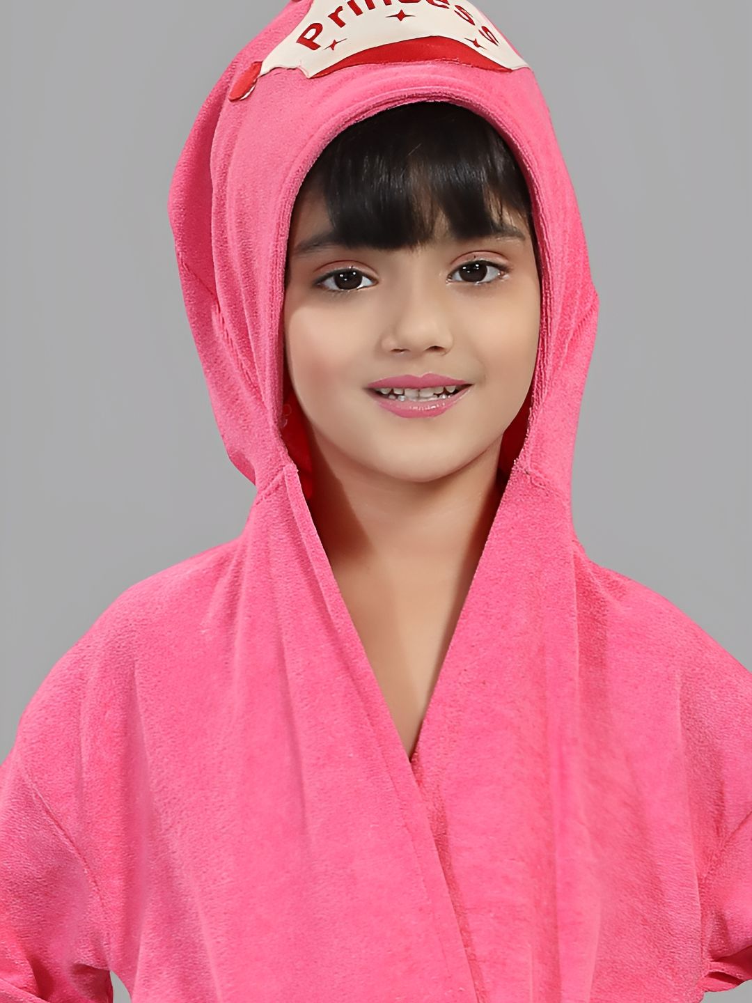 HotGown Girls Hooded Terry Cotton Bath Robe