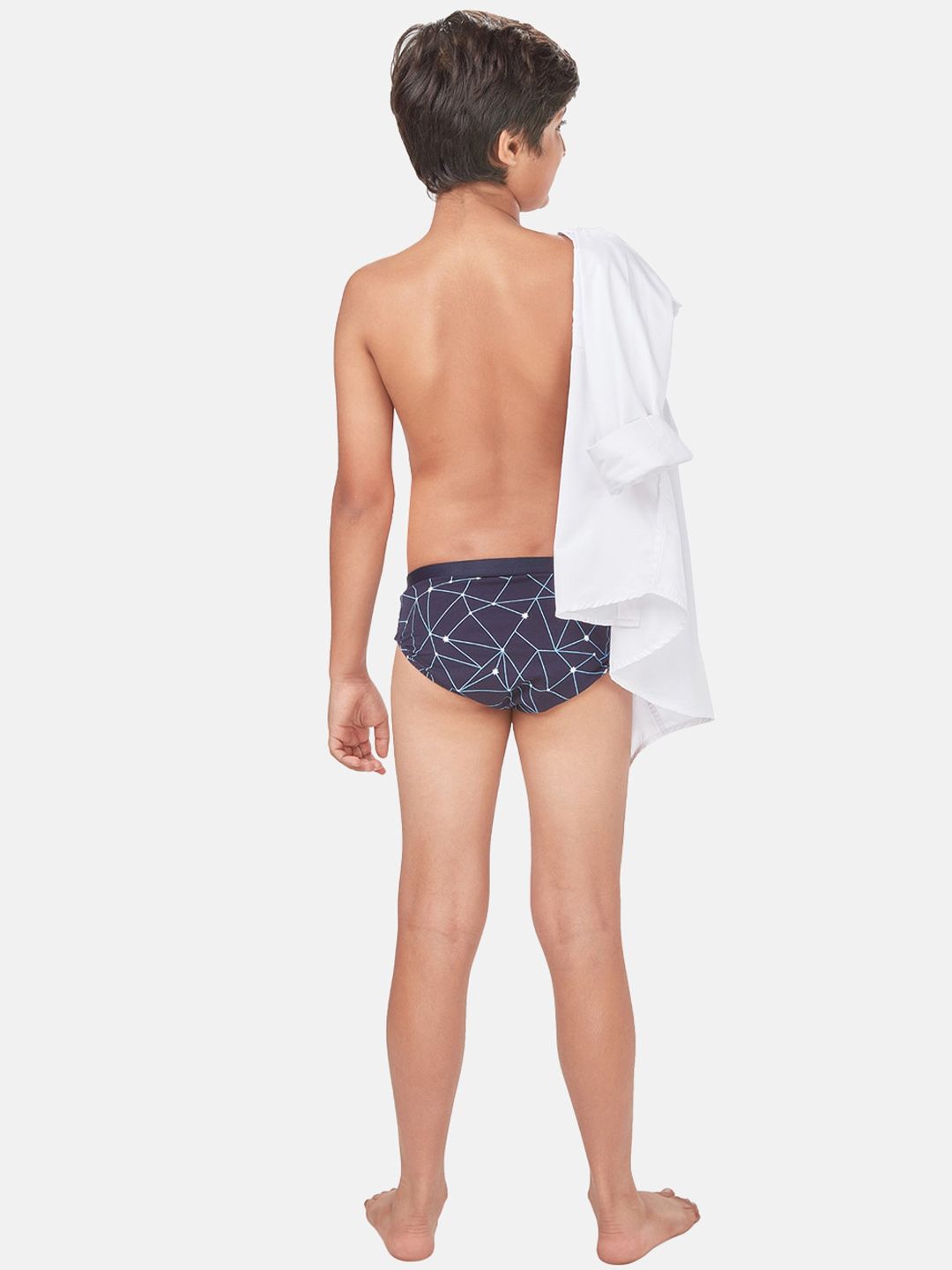 Buy You Got Plan B Boys Pack of 3 Striped Anti Microbial Basic