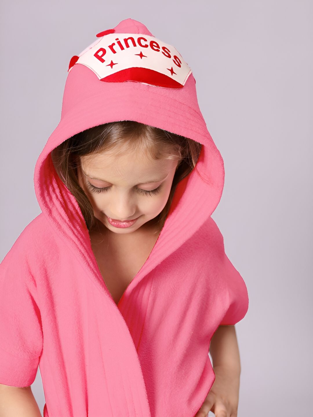 HotGown Girls Hoodie Terry Cotton Bath Robe