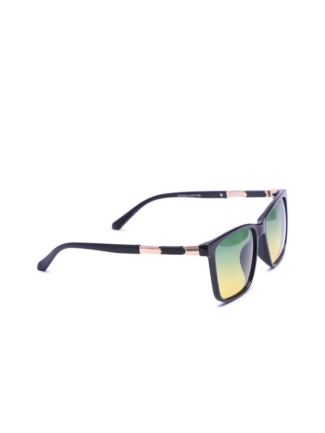 HASHTAG EYEWEAR Unisex Square Sunglasses with Polarised and UV Protected Lens TT-TR 3049 G