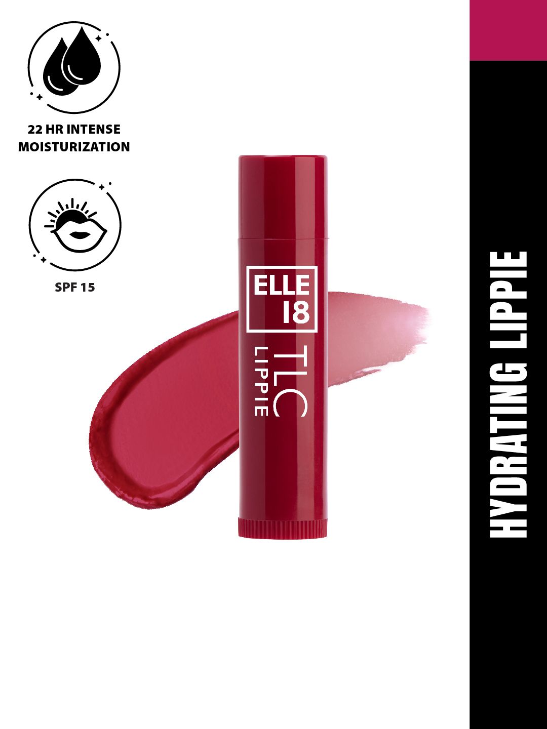 Buy ELLE 18 TLC Hydrating SPF15 Lippie - Berry - Lip Balm for