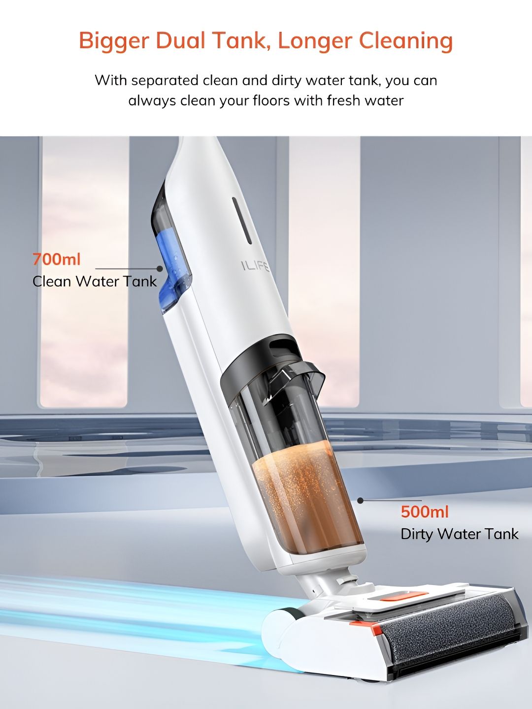 Buy ILIFE W90 Wet & Dry Cordless Stick Vacuum Cleaner - Vacuum