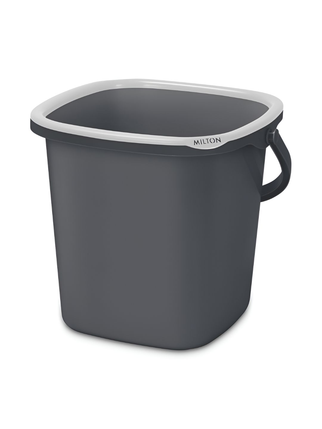 Milton Grey & White Swish Plastic Bucket With Handle 18L
