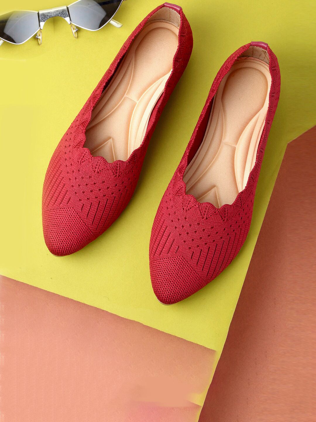 DEAS  Textured Ballerinas