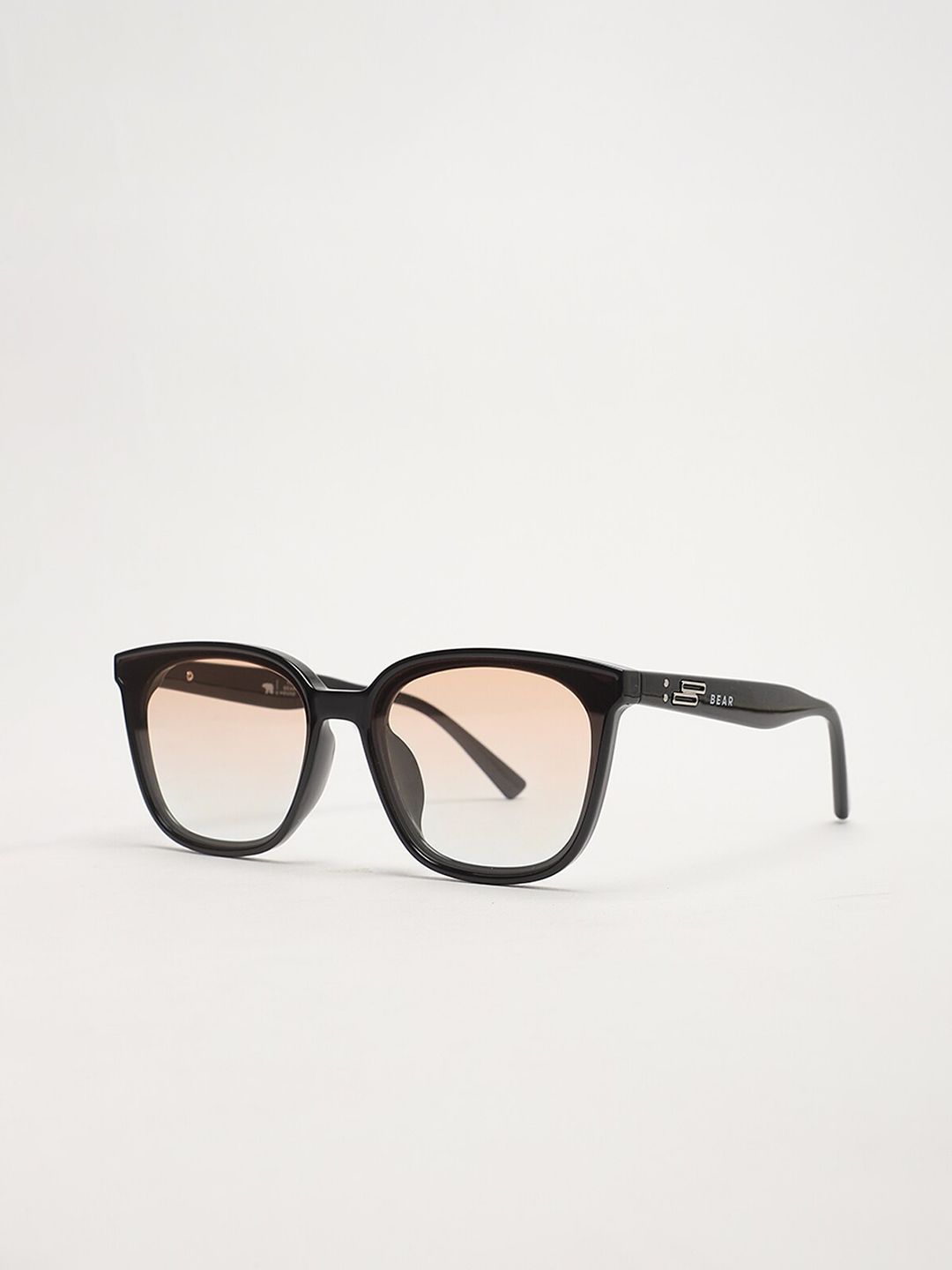 THE BEAR HOUSE Men Wayfarer Sunglasses BSG-FARSUN-BK