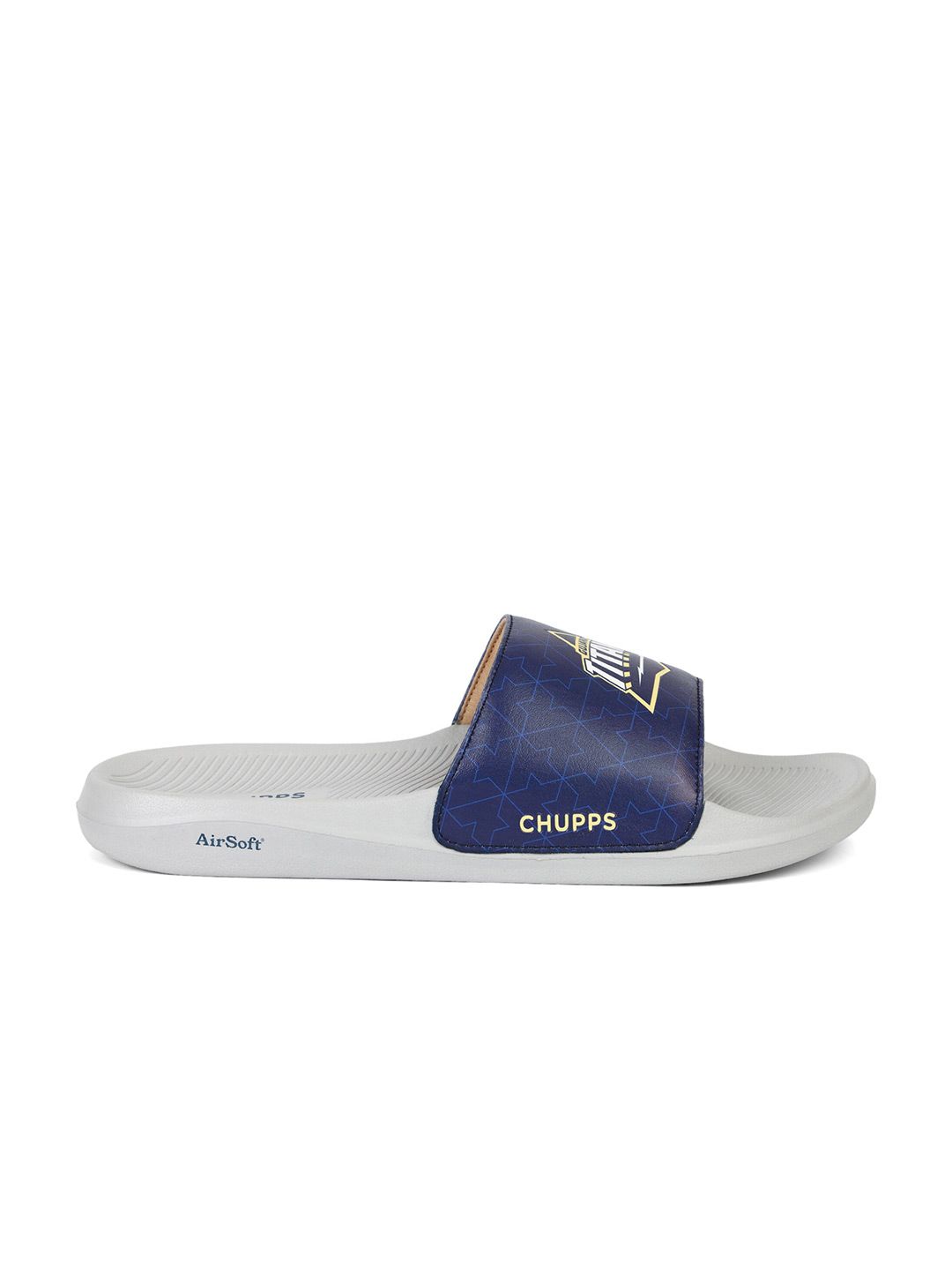 Buy CHUPPS Men Official Gujarat Titans Quilted GT Sliders - Flip