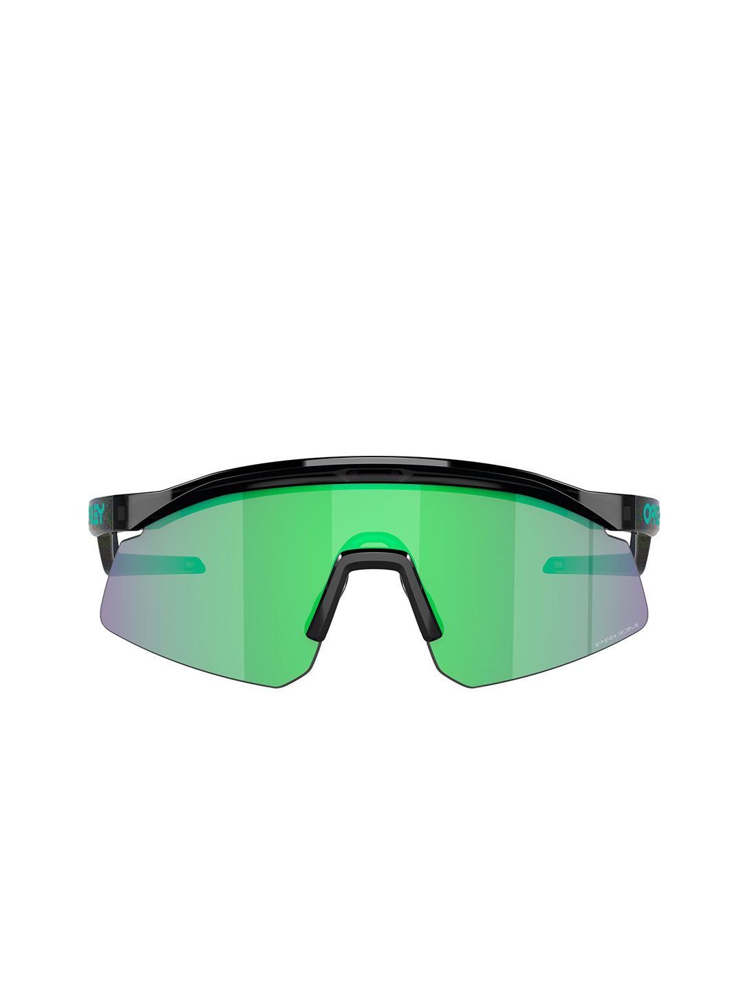Buy OAKLEY Men UV Protected Green Lens Irregular Sunglasses