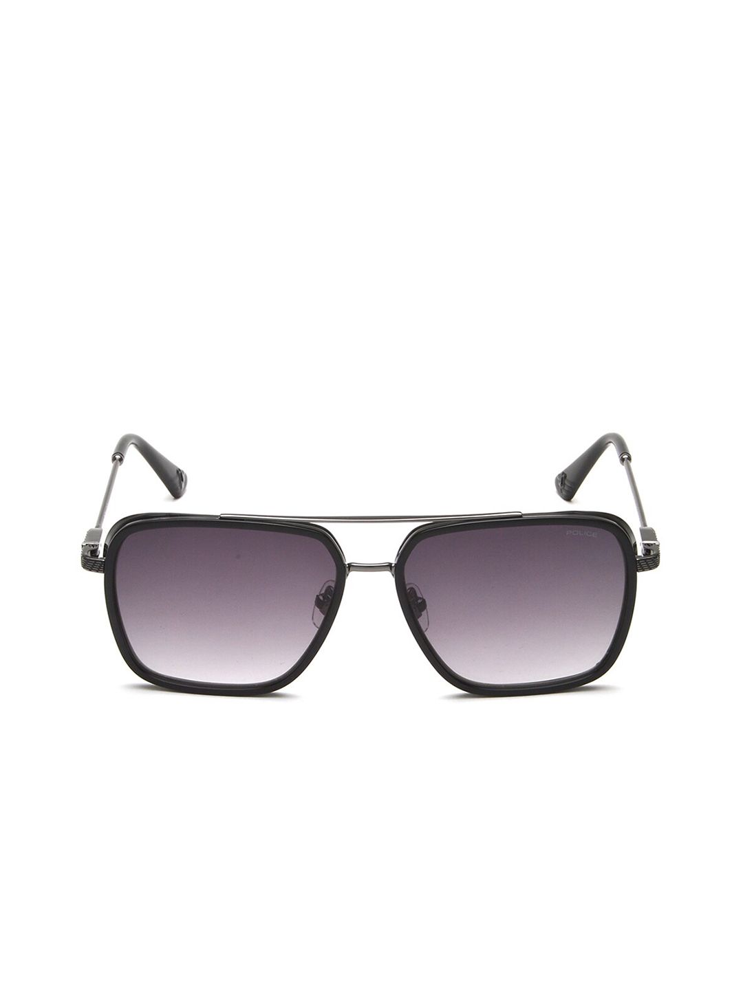 Police Men Square Sunglasses with UV Protected Lens SPLP59K57I87SG