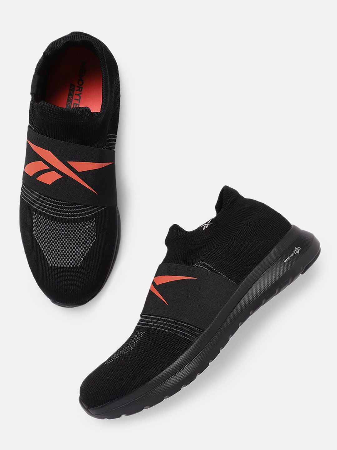 Reebok Men Mega Soft Slip Memorytech Walking Shoes