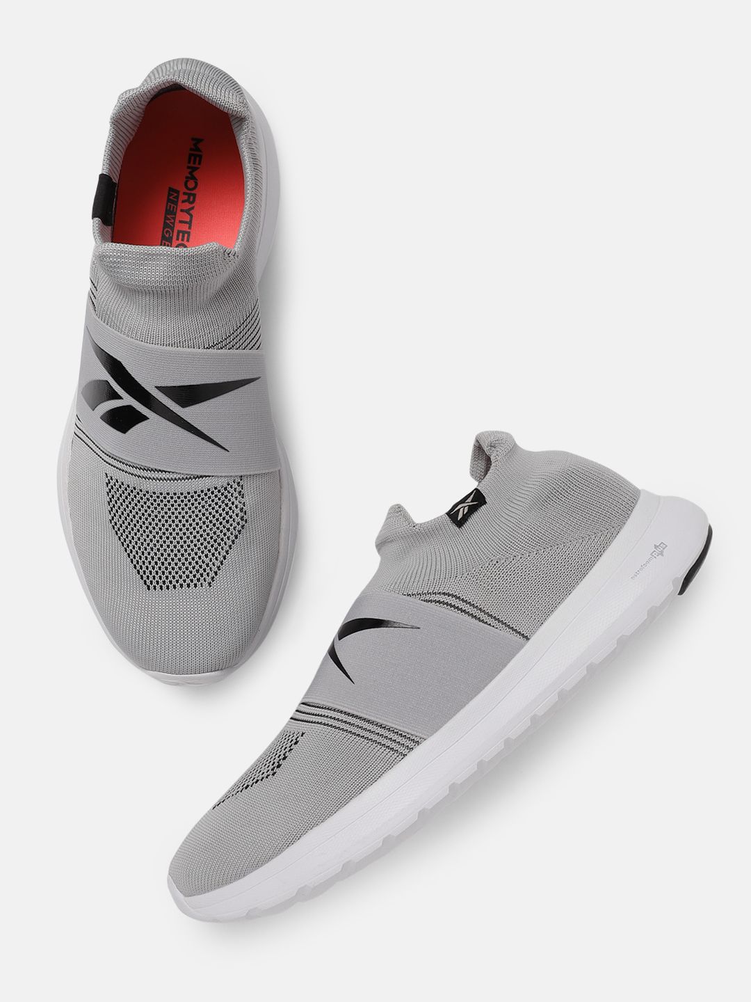Reebok Men Mega Soft Slip Memorytech Walking Shoes