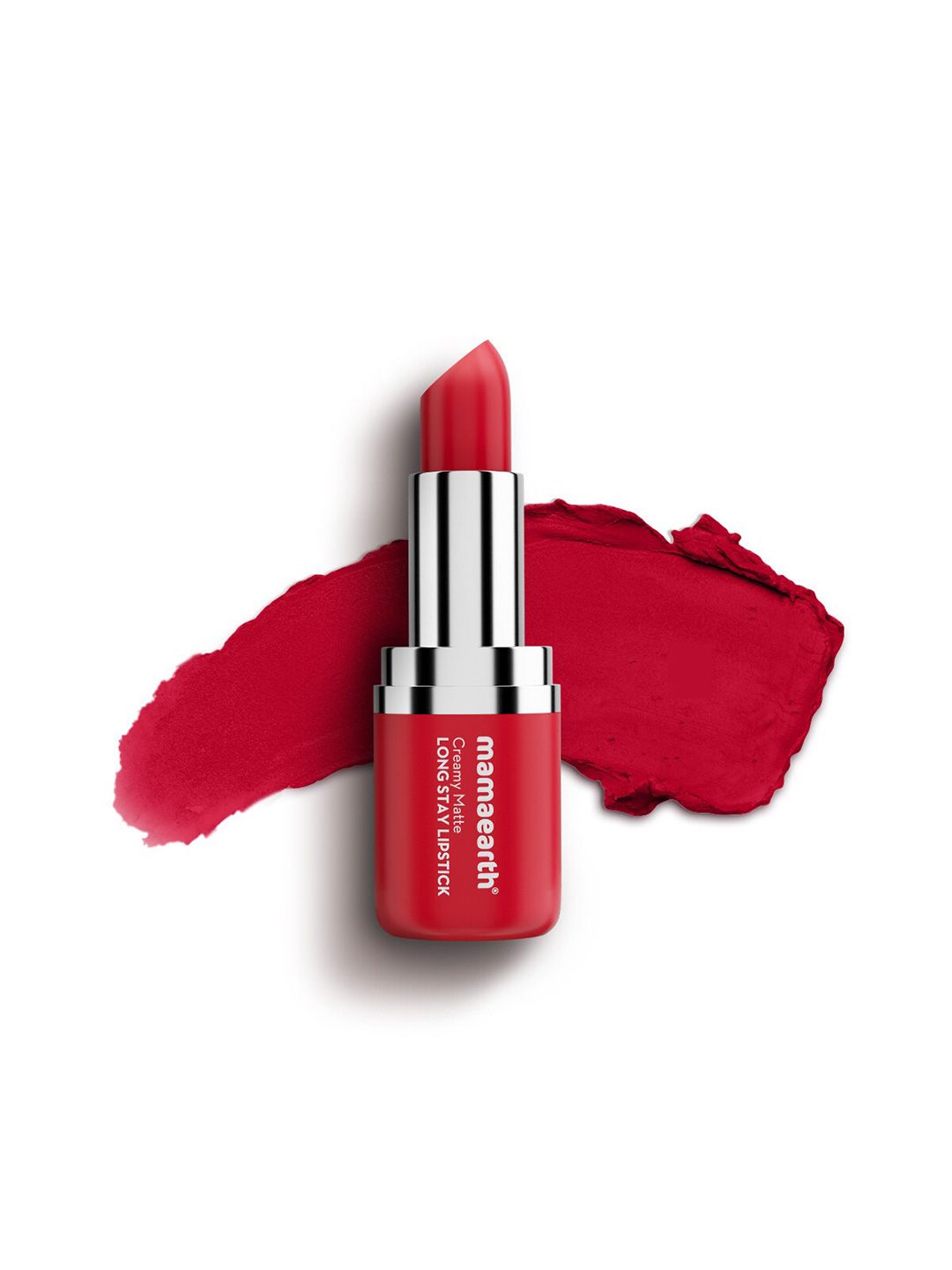 Mamaearth Creamy Matte Long Stay Lipstick With Murumuru Butter - Ruby Crush