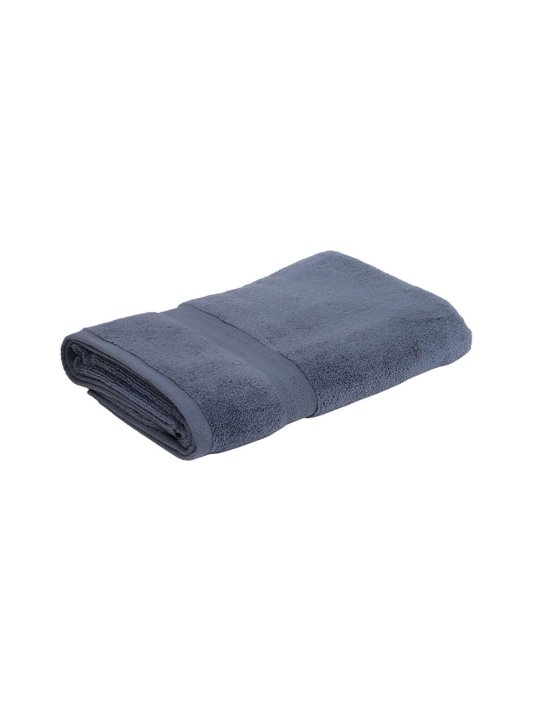 Signature Blue Cotton Bath Towel