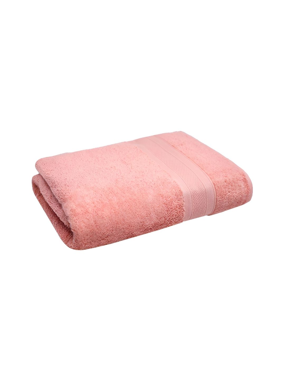 Signature Pink Cotton Bath Towel