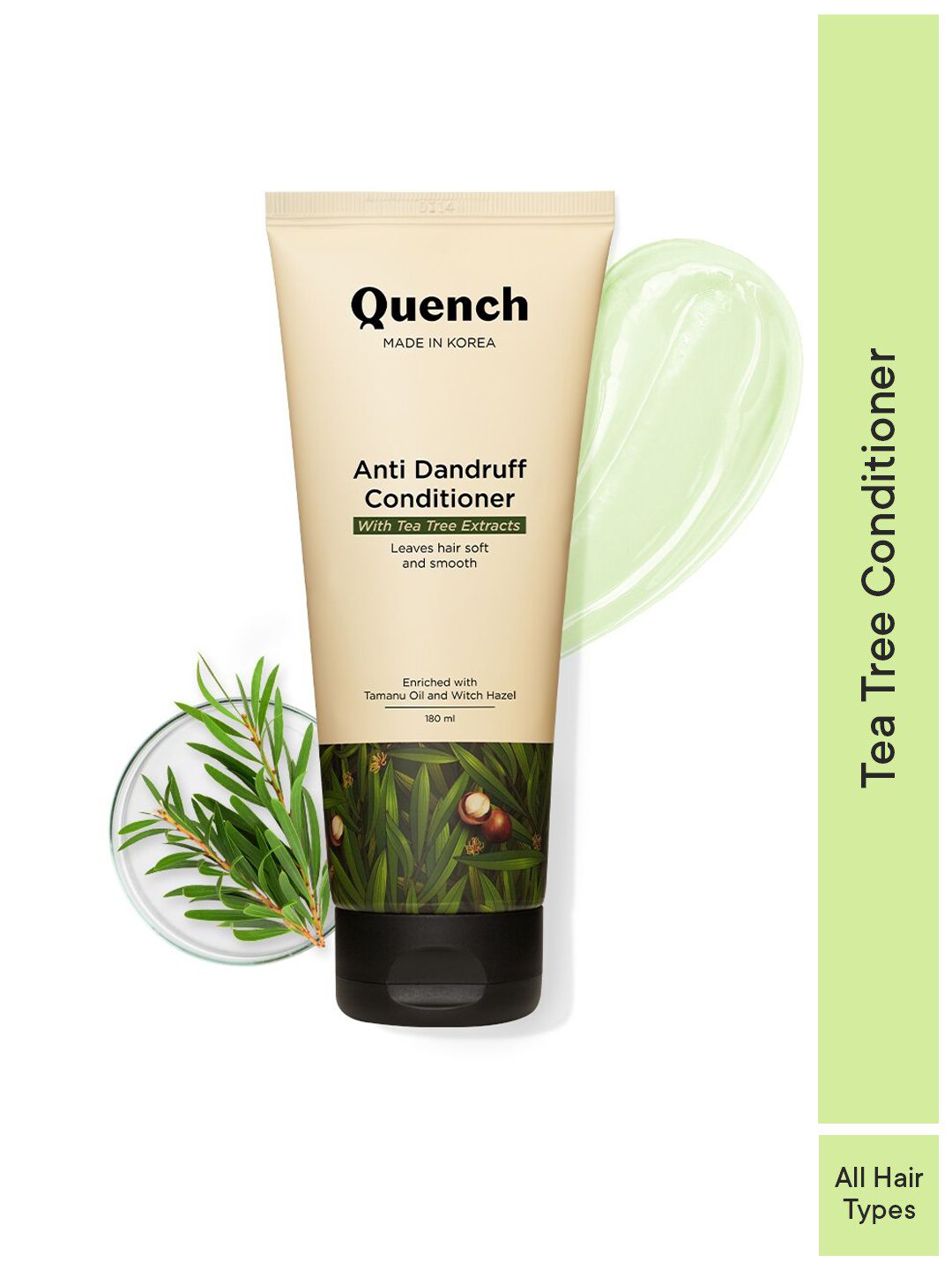 Quench Anti Dandruff Conditioner With Tea Tree Extracts - 180ml