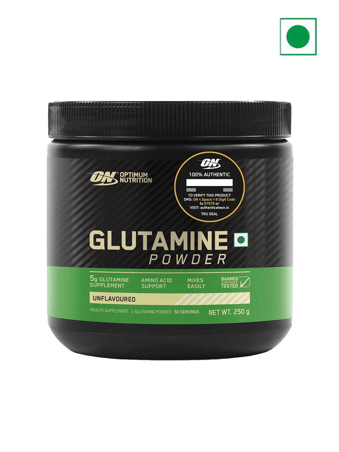 Optimum Nutrition Optimum Nutrition ON Glutamine Powder  Gram Unflavored- 250 G