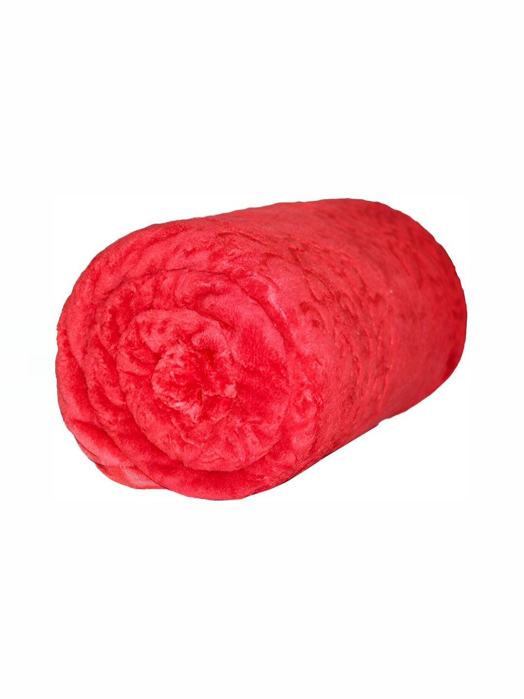 RF RELAXFEEL Red Floral Heavy Winter 500 GSM Single Bed Blanket