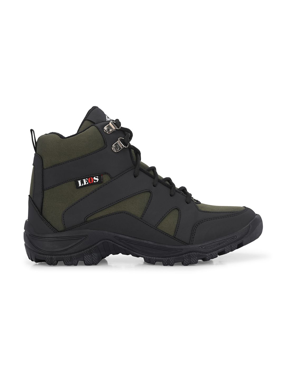 レオ③ Buy Leo's Fitness Shoes Men Textured Round Toe Canvas Boots