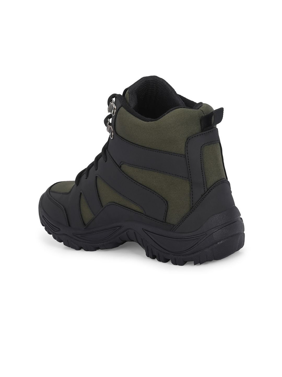 Buy Leo's Fitness Shoes Men Textured Round Toe Canvas Boots