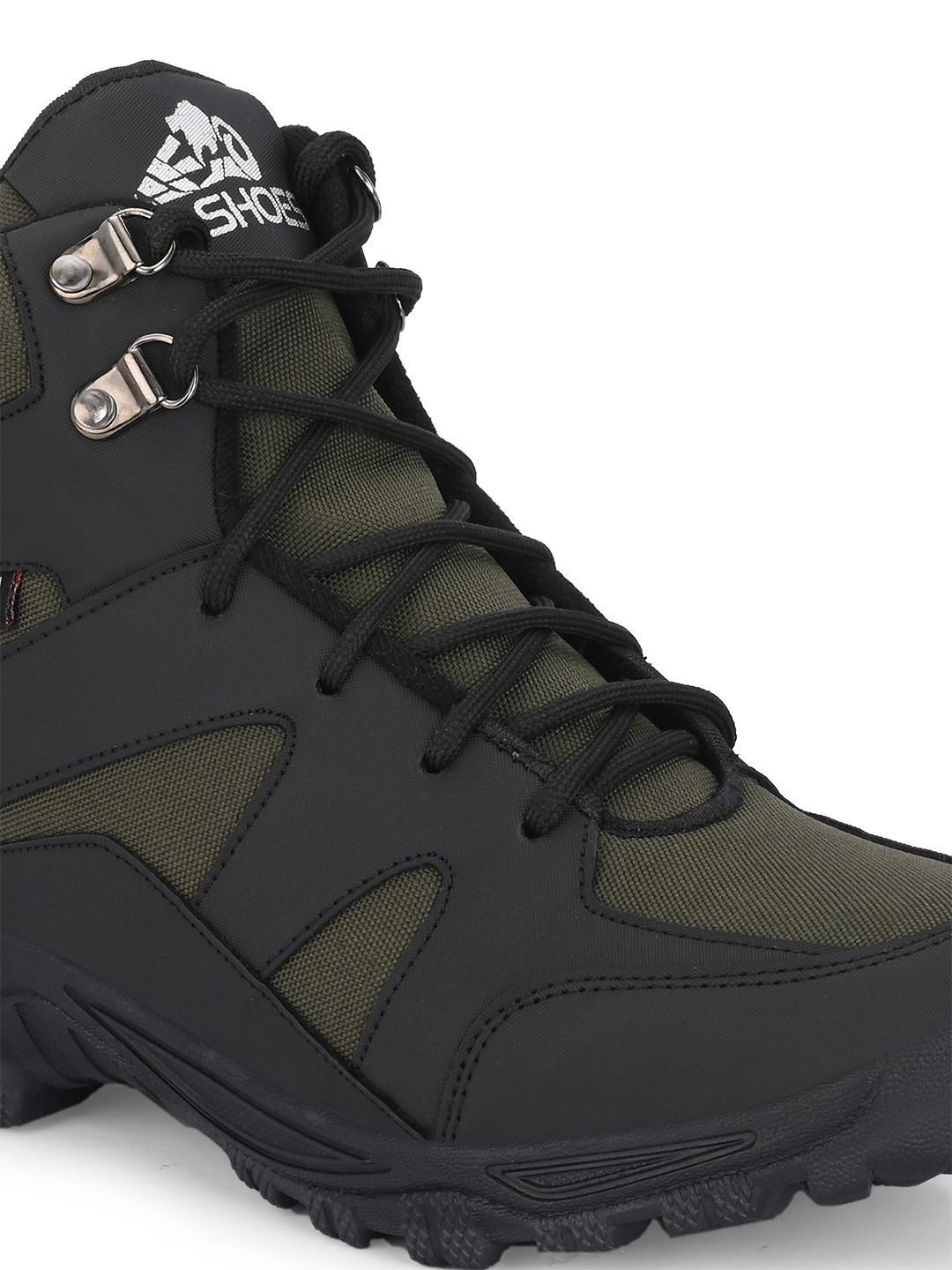 Buy Leo's Fitness Shoes Men Textured Round Toe Canvas Boots