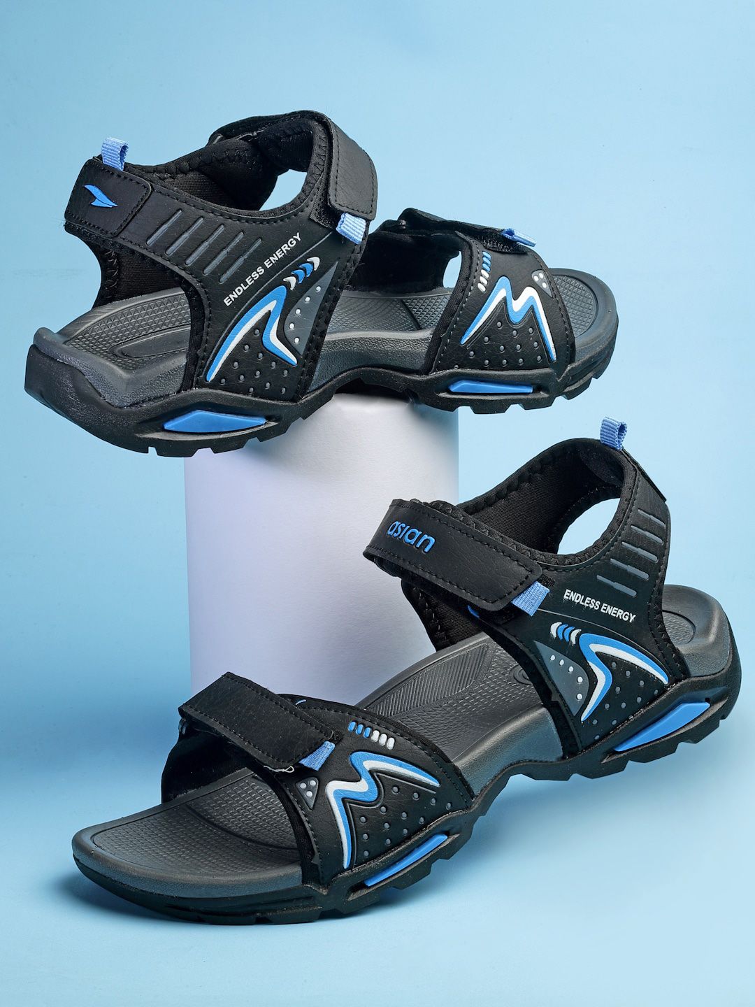 ASIAN Men VISTARA-03 Printed Sports Sandals