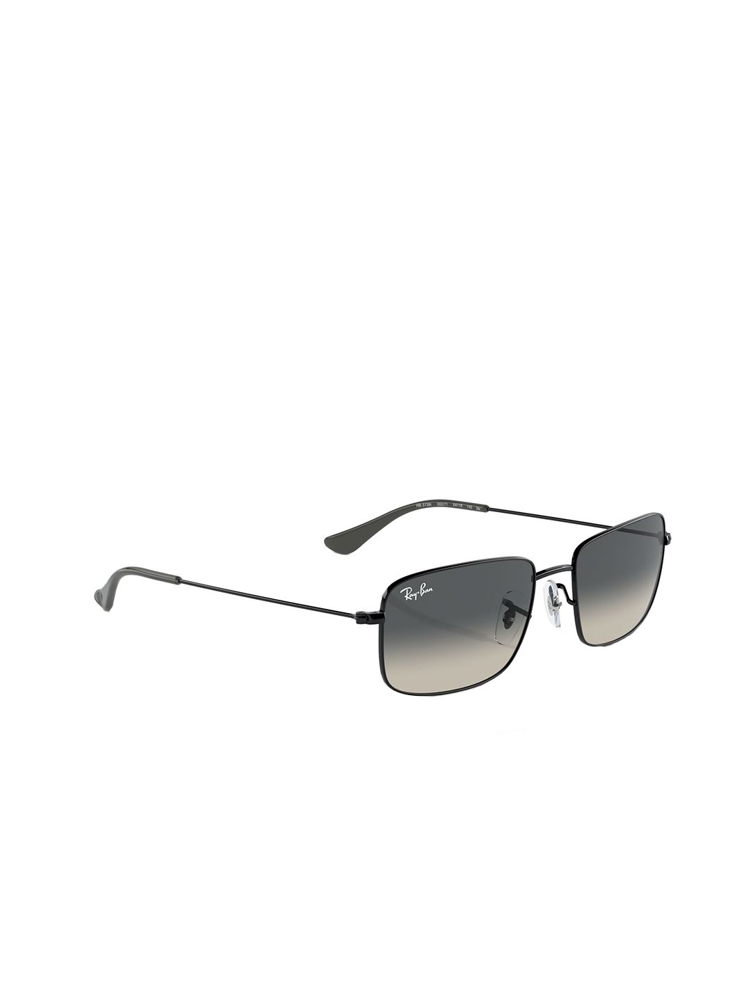 RAY-BAN Unisex Gradient Grey Lens Rectangle Sunglasses - 0RB3739I002/7154