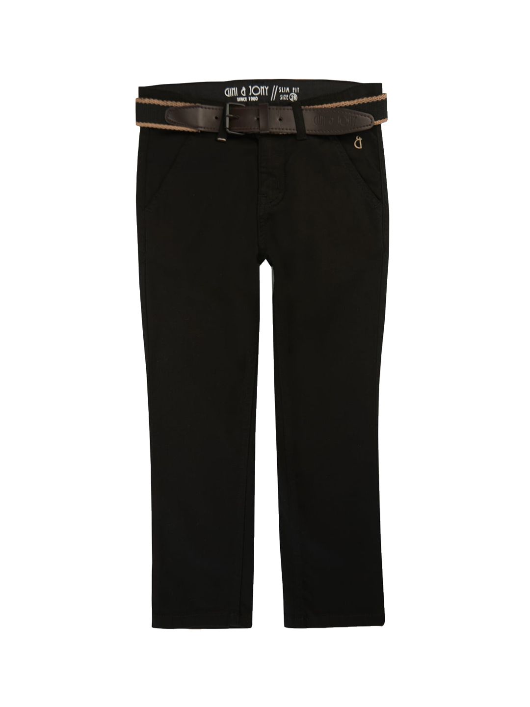 Gini and Jony Boys Elasticated Cotton Trouser