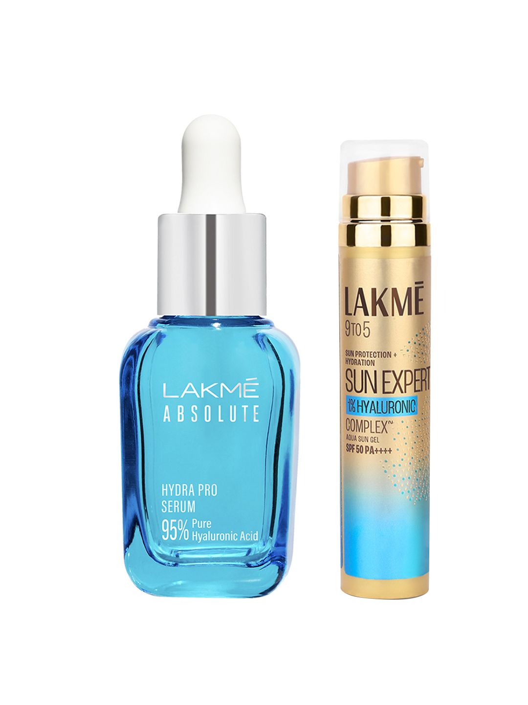 Buy Lakme Set of Absolute Hydra Pro Face Serum 15ml + 9to5 Sun