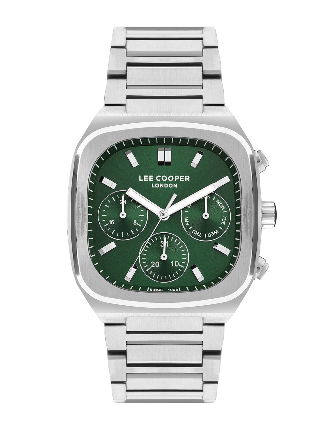 Buy Lee Cooper Men Textured Dial & Analogue Multi Function Watch