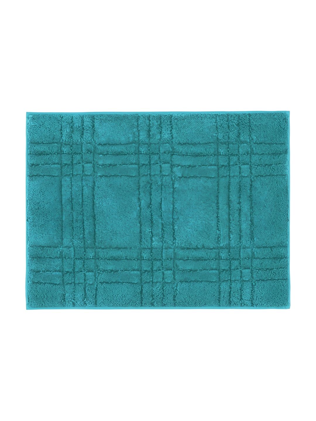 Freelance Green Window Pane 1780 GSM Cotton Bath Rug
