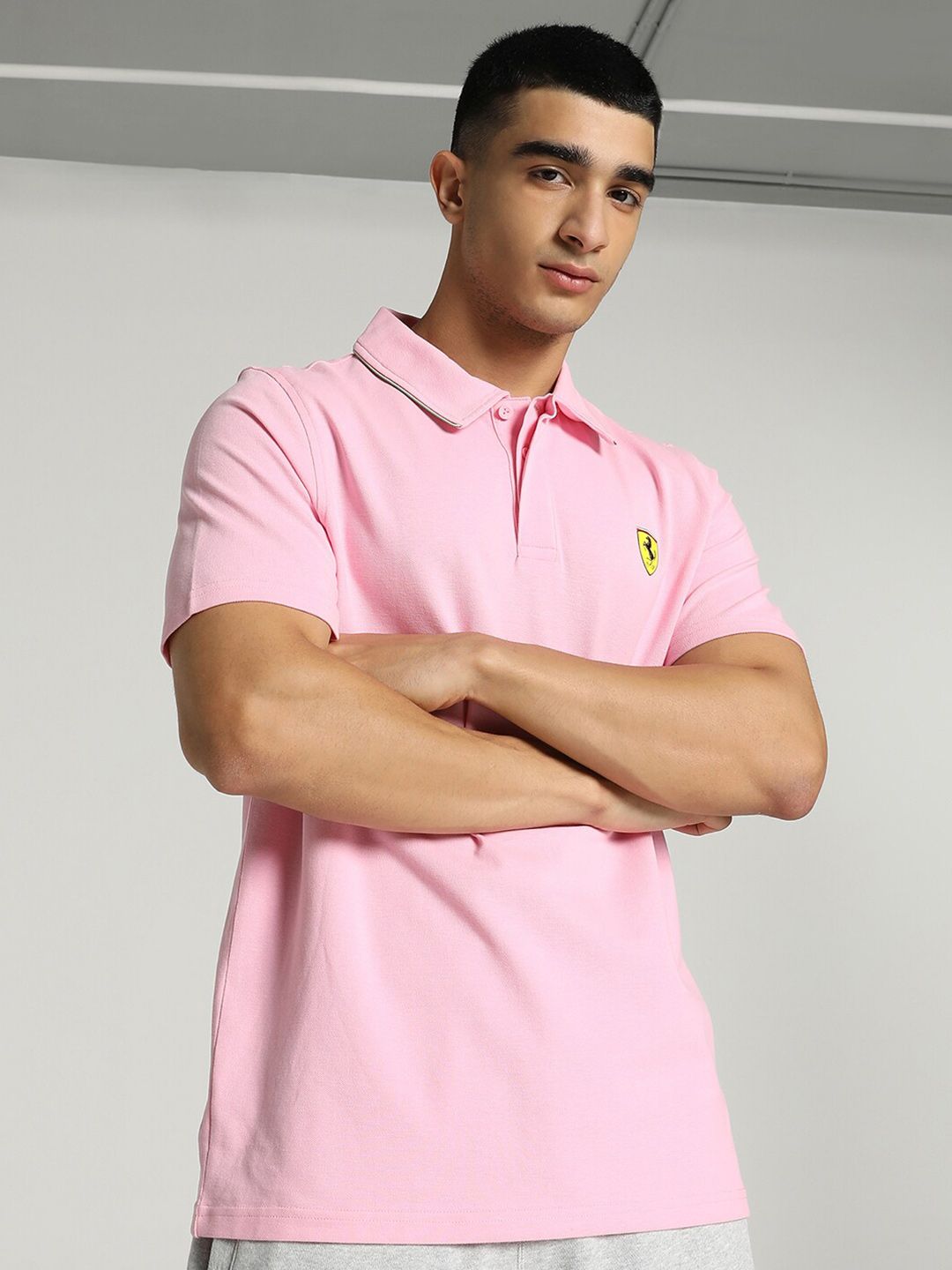 PUMA Motorsport Scuderia Ferrari Race Polo T-shirt