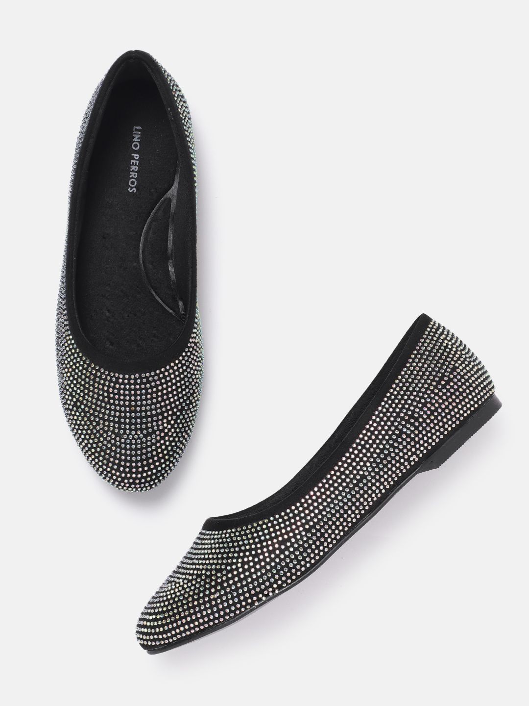 Lino Perros Embellished Ballerinas