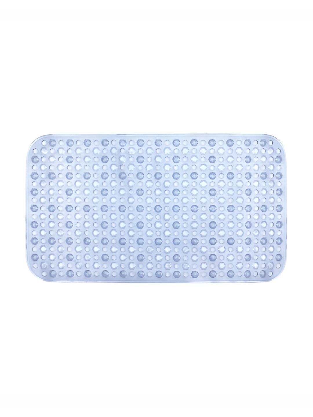 Freelance Blue & White Textured Anti Slip Shower Mat