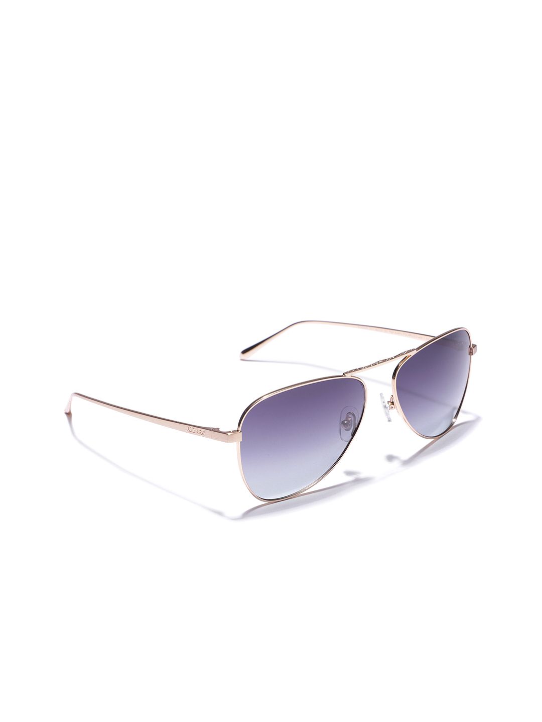 Azzaro Unisex Aviator Sunglasses with Polarised Lens AZ60029 C011