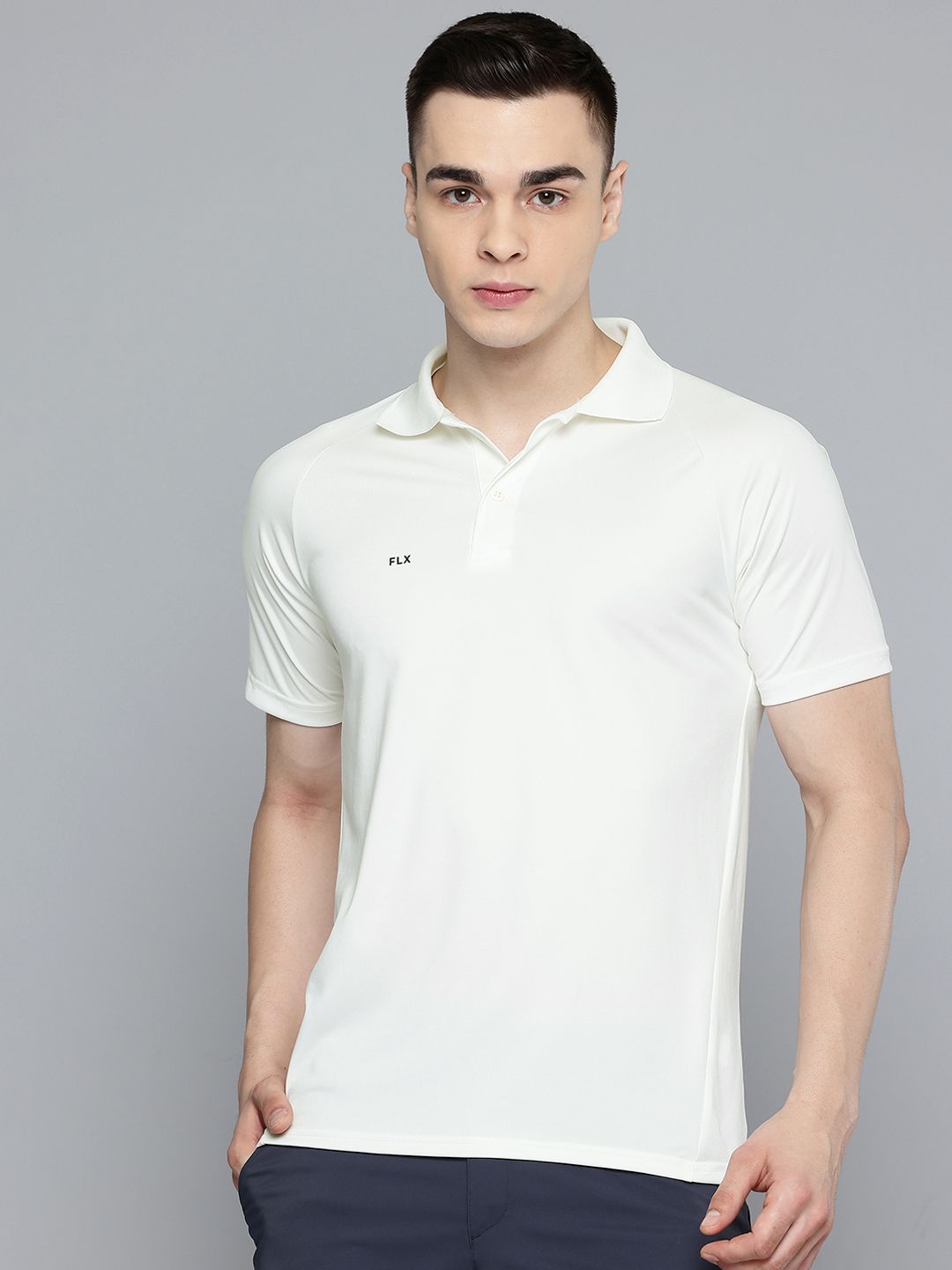 FLX By Decathlon Polo Collar Cricket T-shirt