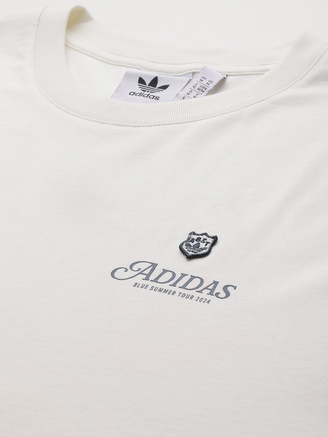 Buy ADIDAS Originals Graphic Fire Trefoil Pure Cotton T-shirt