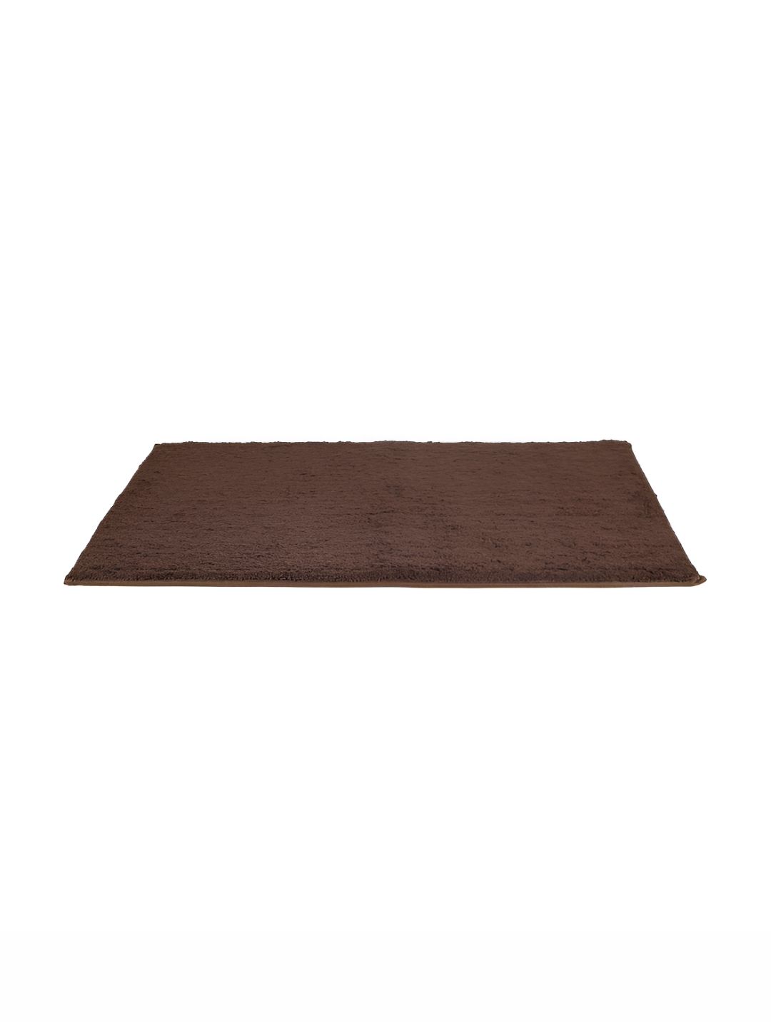 Aura Brown 2 Pieces Anti-Skid Water Absorbent Microfiber Bath Rugs