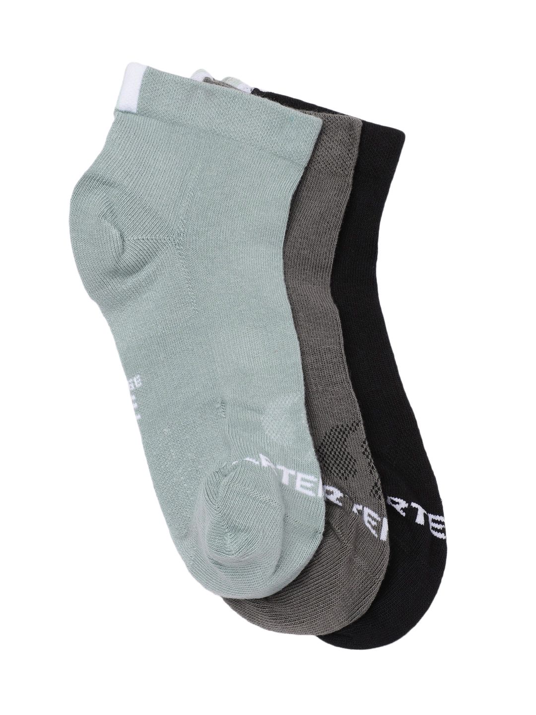 Artengo By Decathlon Men Pack of 3 Above Ankle Length Sports Socks