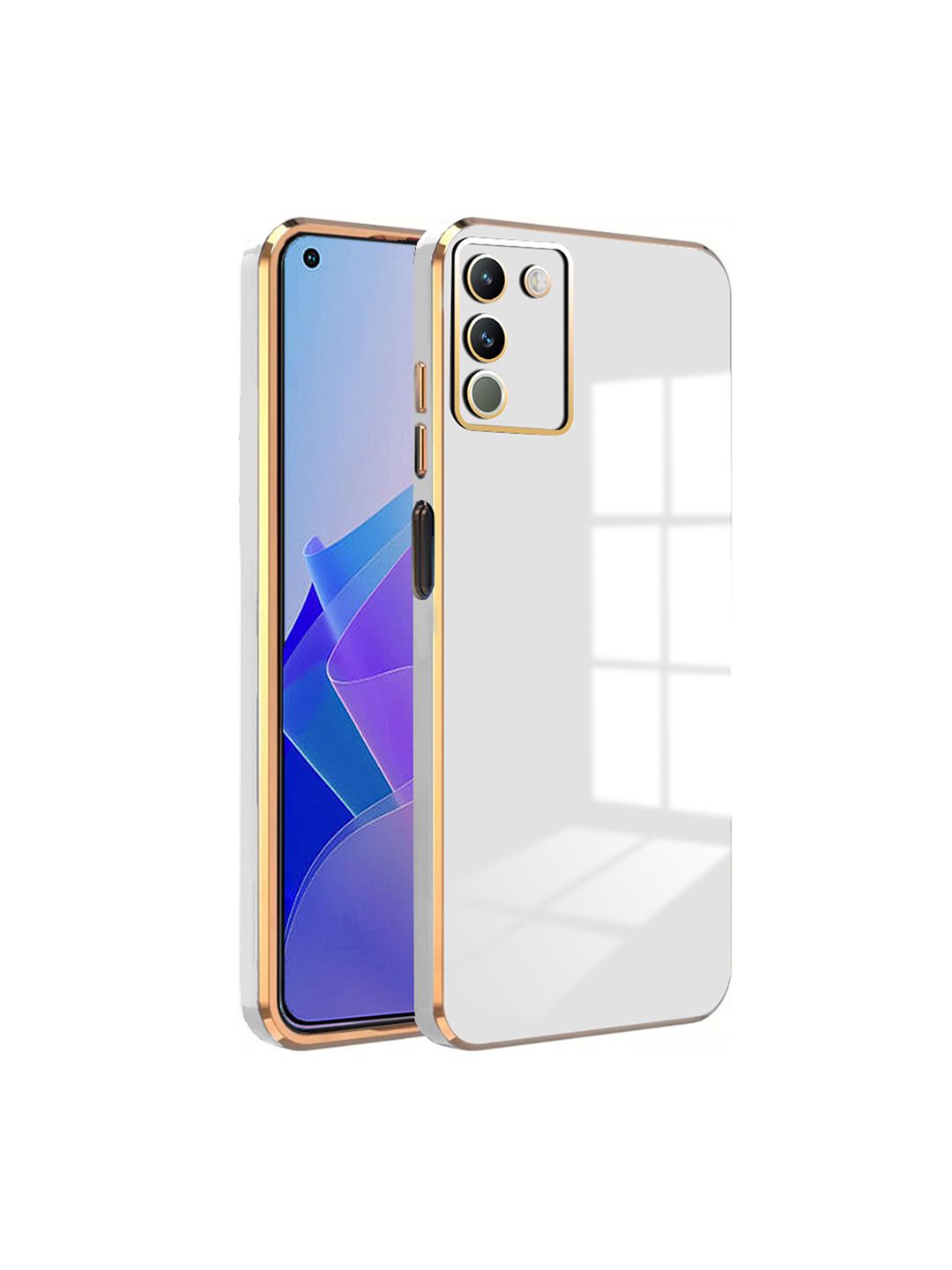 Karwan Vivo Y200 Luxury 6D Chrome Flexible Back Cover Case