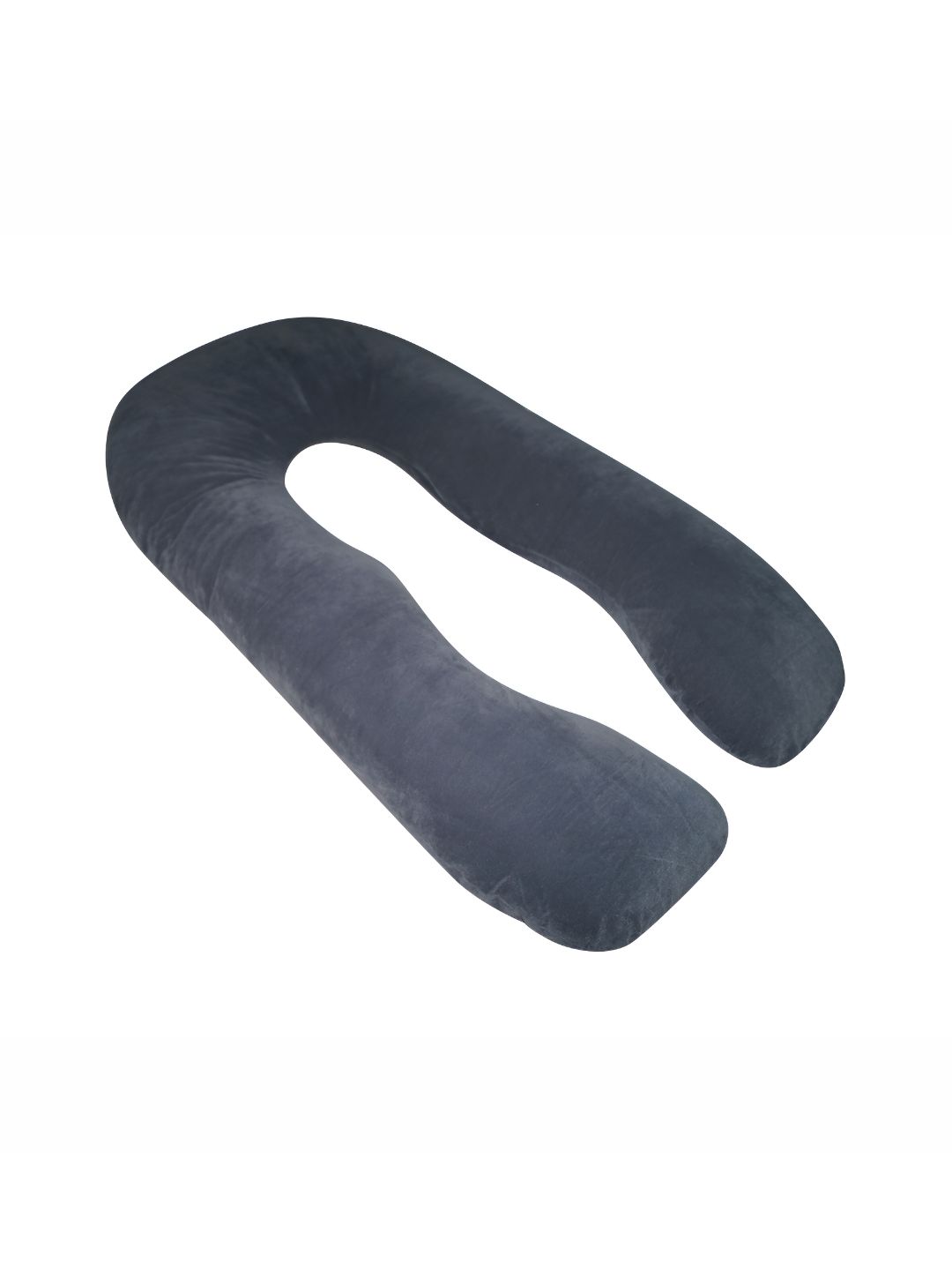 OSCAR HOME Charcoal Solid Cotton Ultra Soft Fibre Maternity Pillow-6 x 22.9 x 26.1 cm