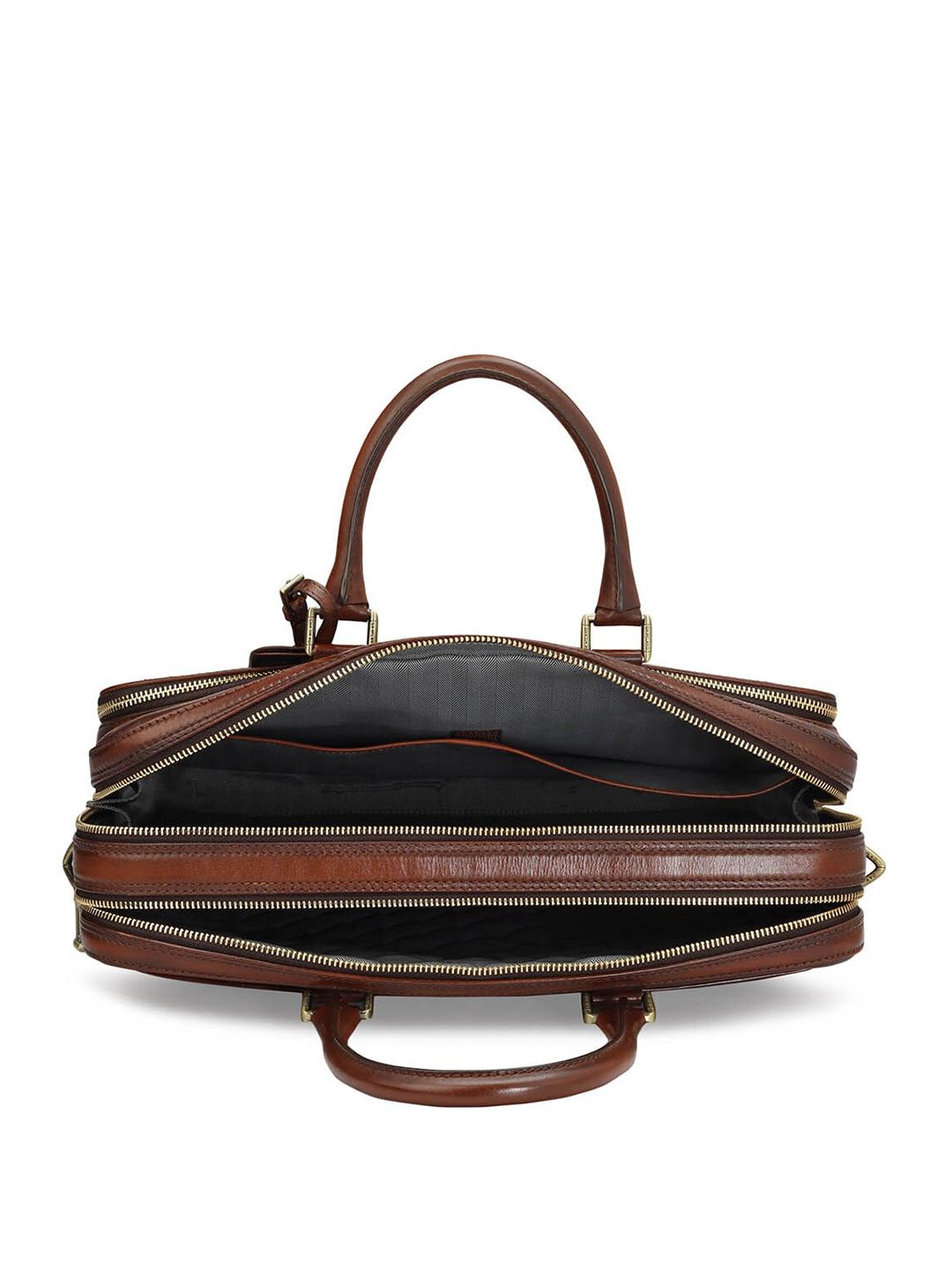 Buy Da Milano Men Leather Laptop Bag - Laptop Bag for Men 28764614